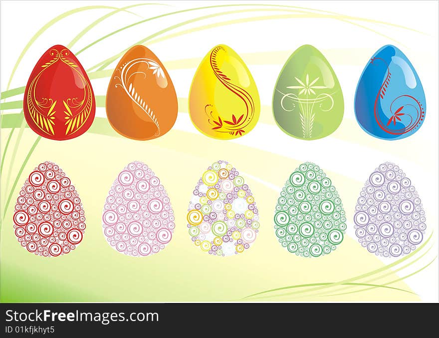 COLOR EASTER EGGS