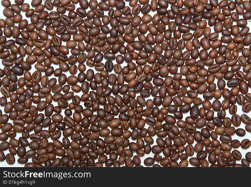 Coffee bean background