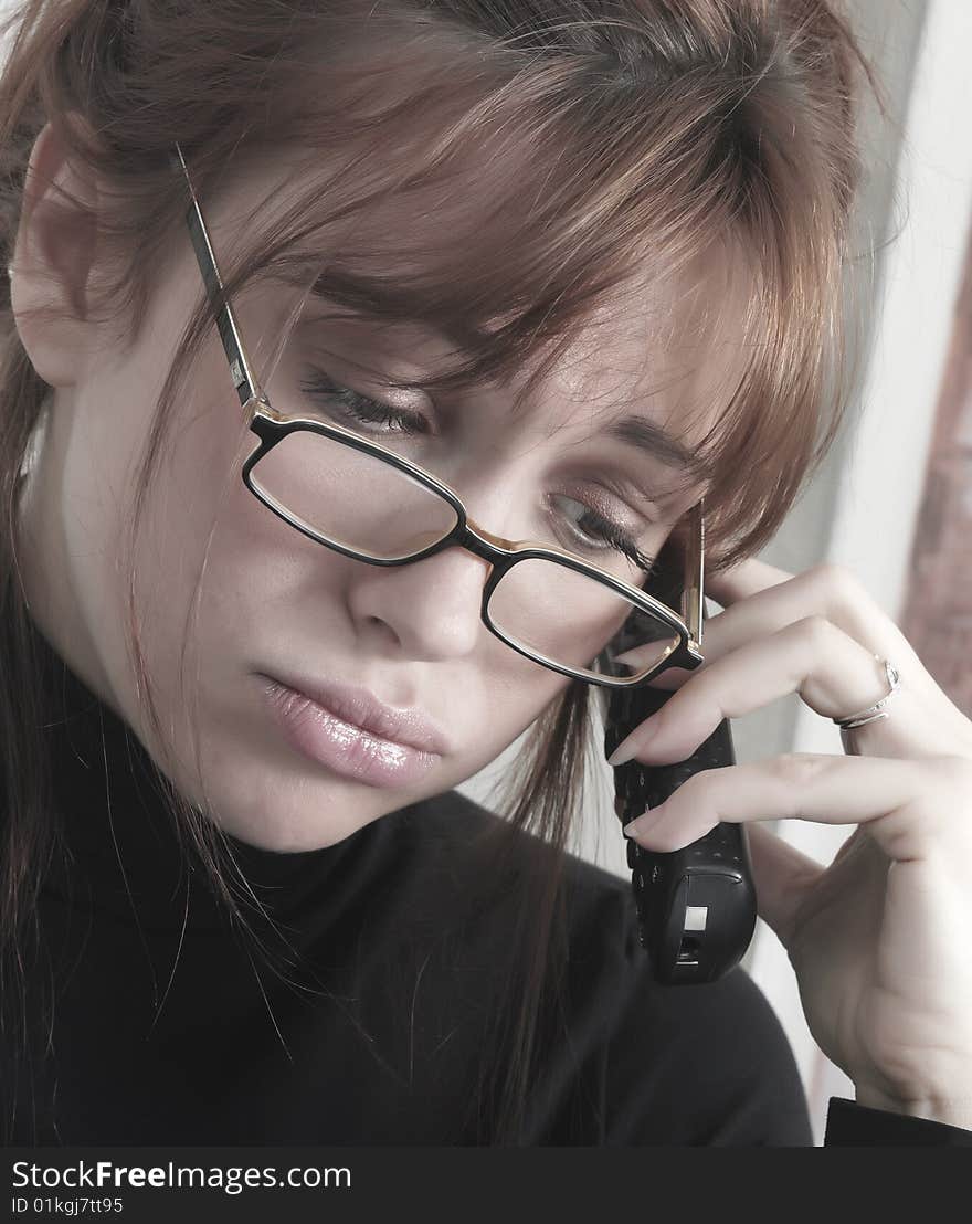 Image of a business woman, portrait