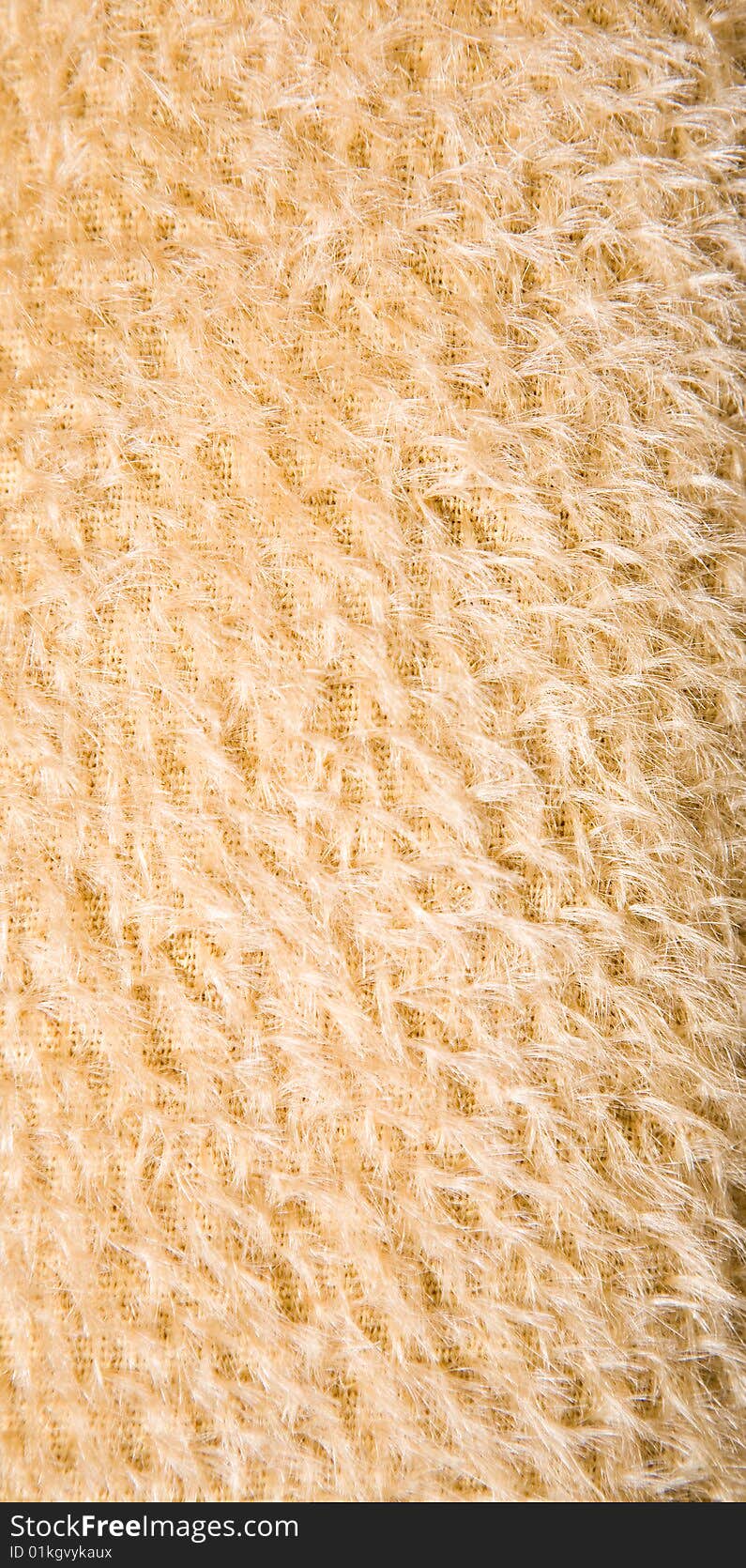 Textured textile with a thick pile