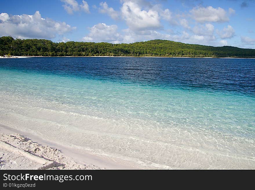 A nice Beach at the East Coast of Australia. A nice Beach at the East Coast of Australia