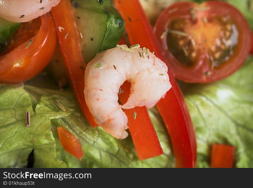 Vegetables salad