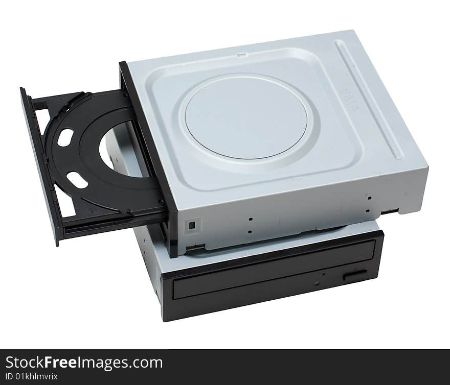 Two dvd drives