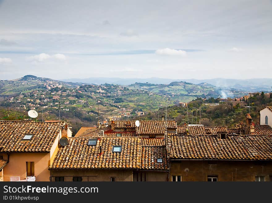 Perugia Cityscape