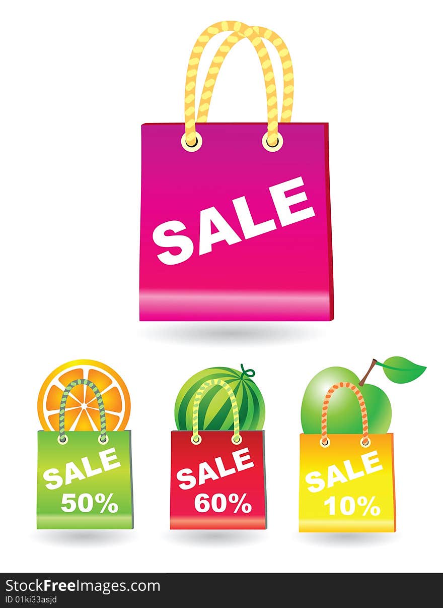 Sale shopping bags