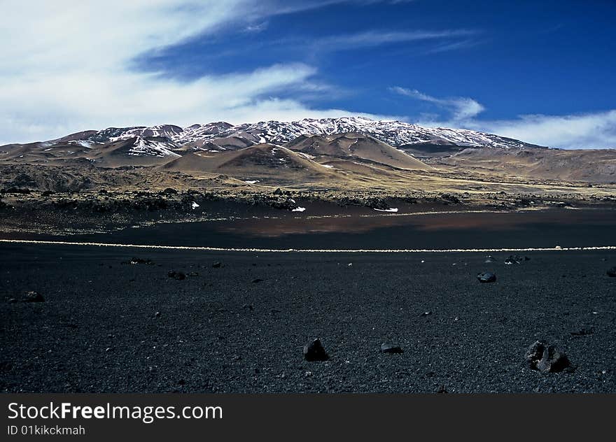 Volcanic Landscape in Argentina,Argentina