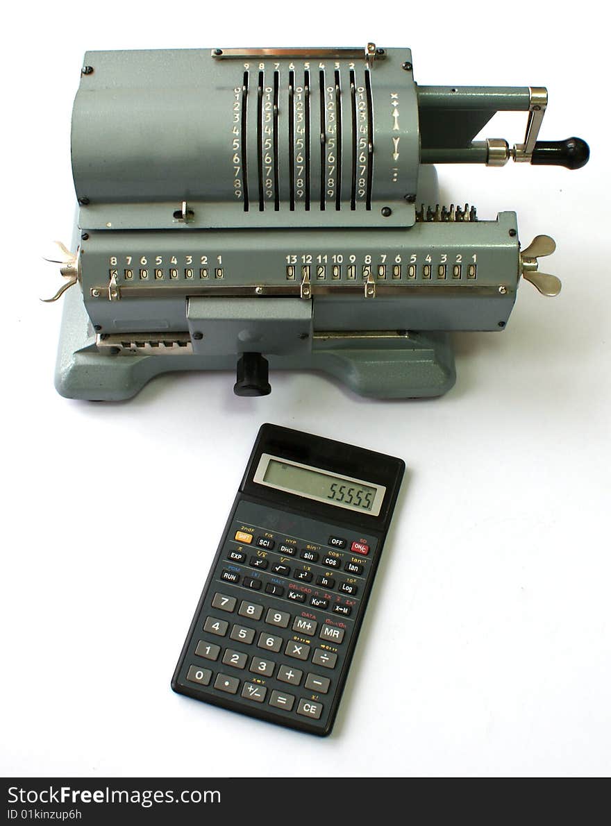 Old retro count machine felix-m