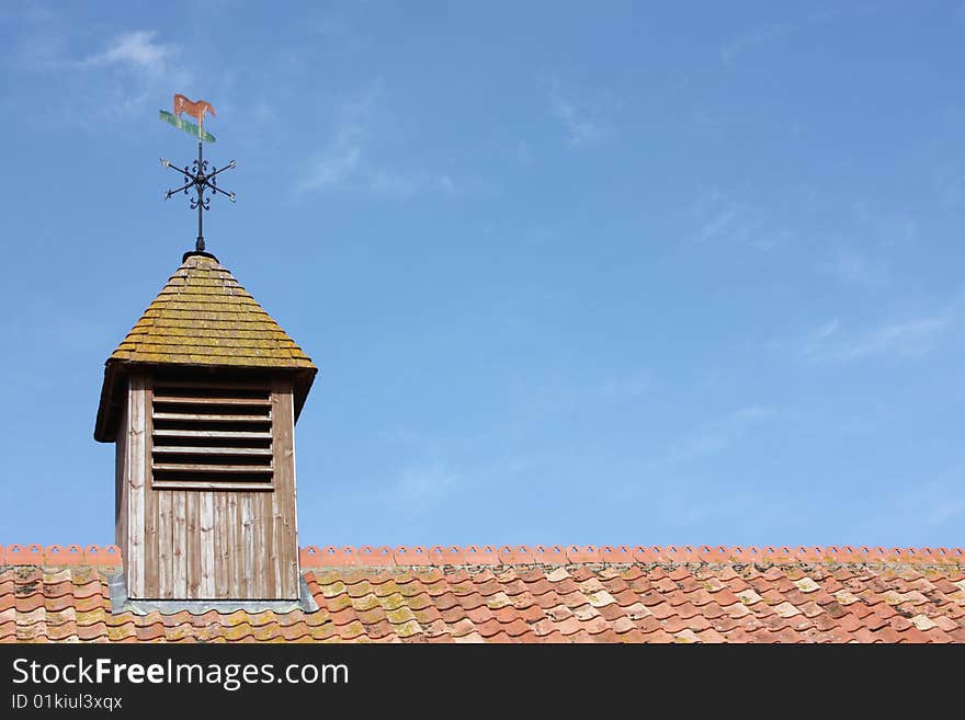 Old Victorian Farm Roof