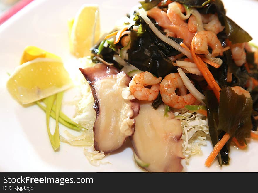 Seafood salad