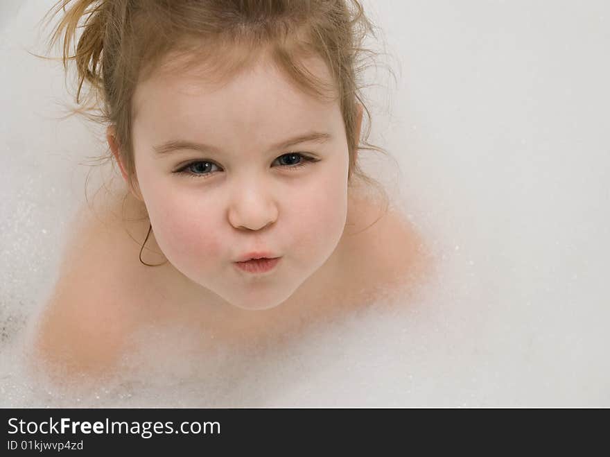 Girl In The Bath