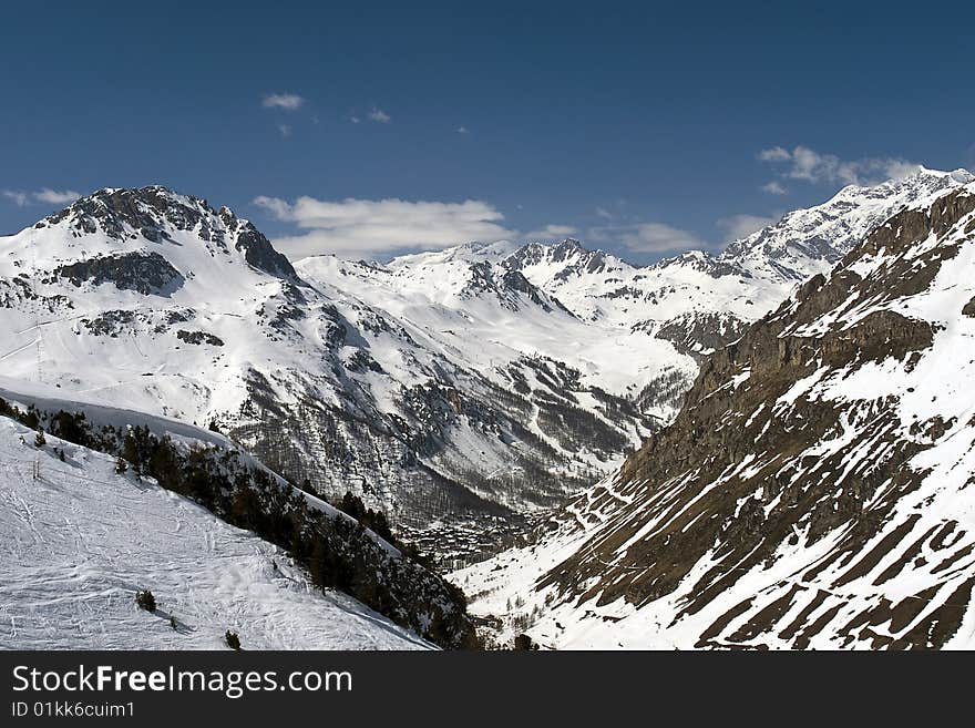 Ski resort Tignes