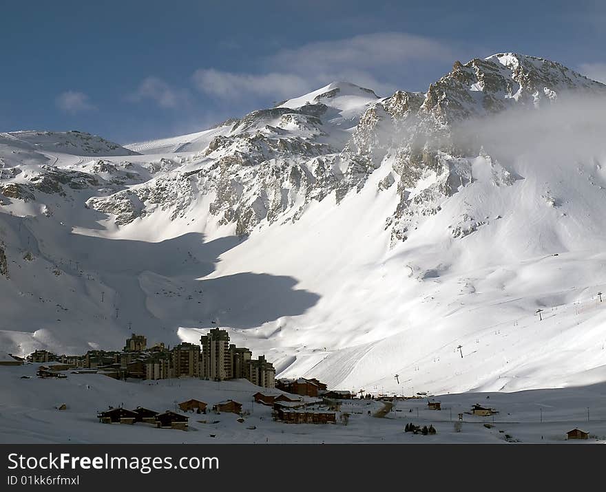 Ski resort Tignes