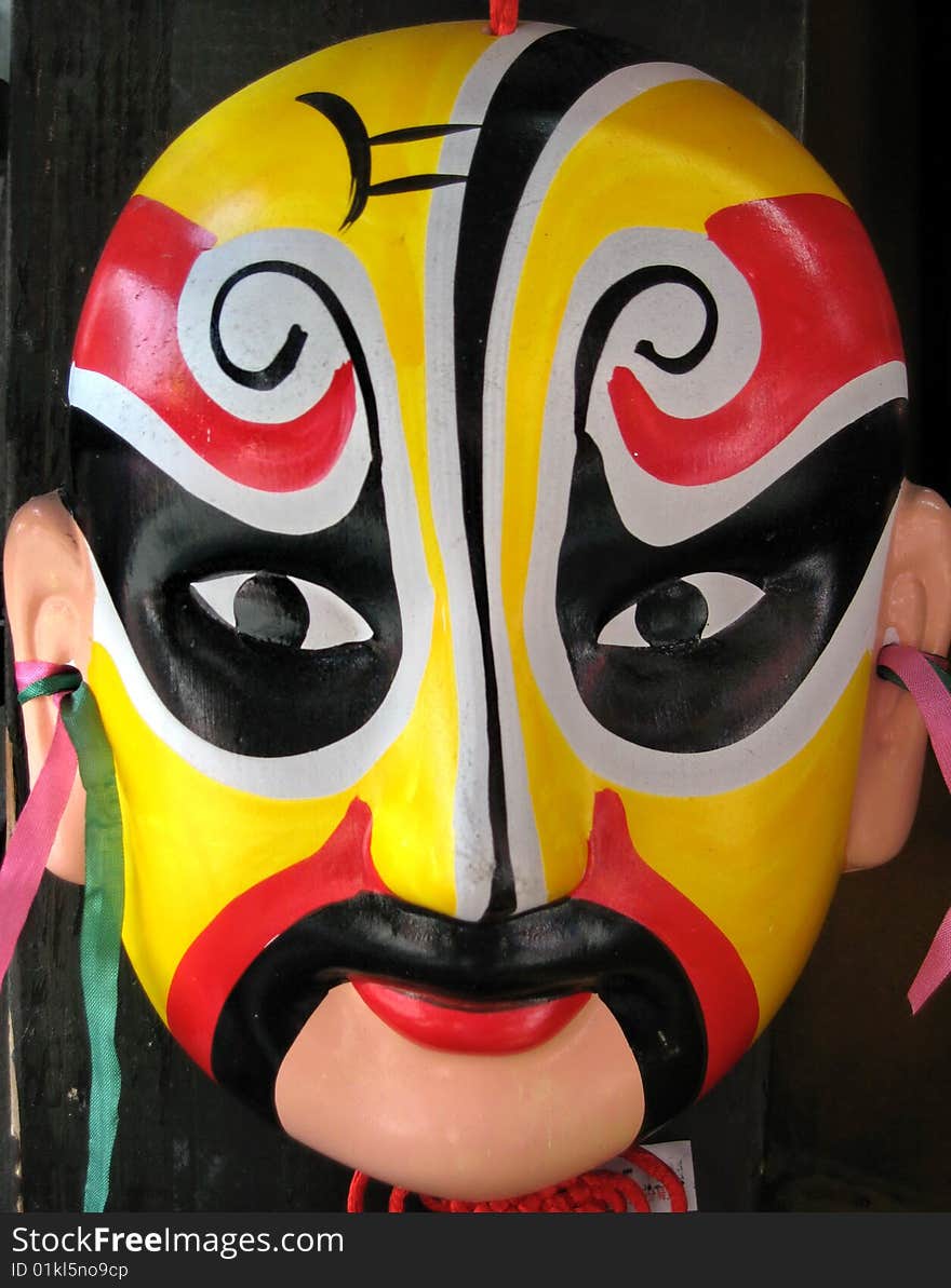 Chinese opera masks