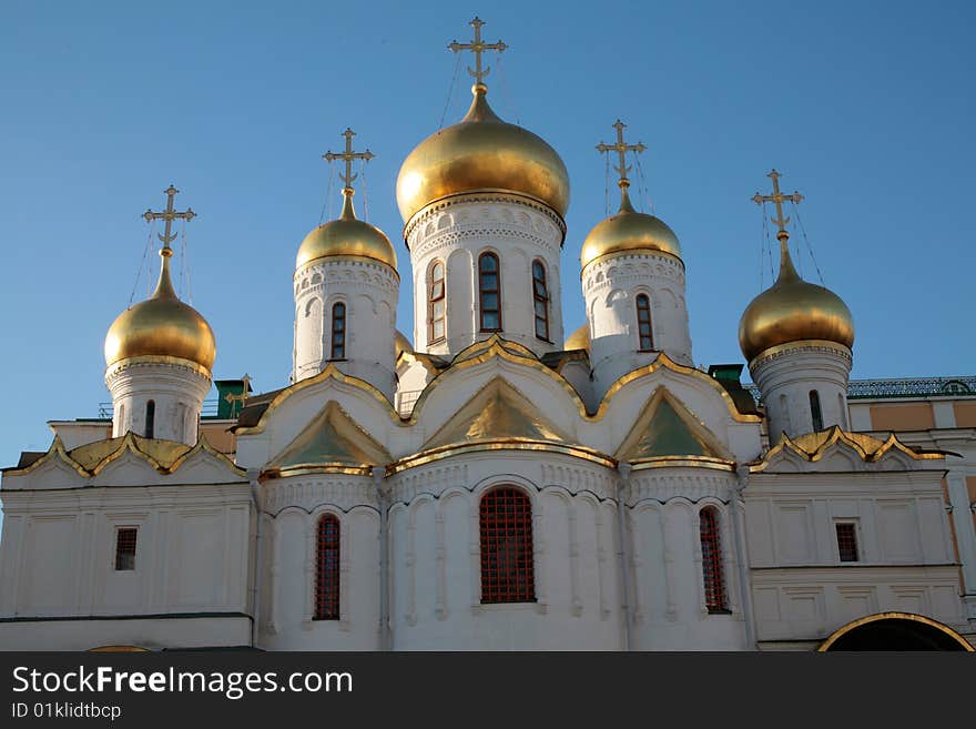 Orthodoxy Christianity cathedral in Moscow, Russia