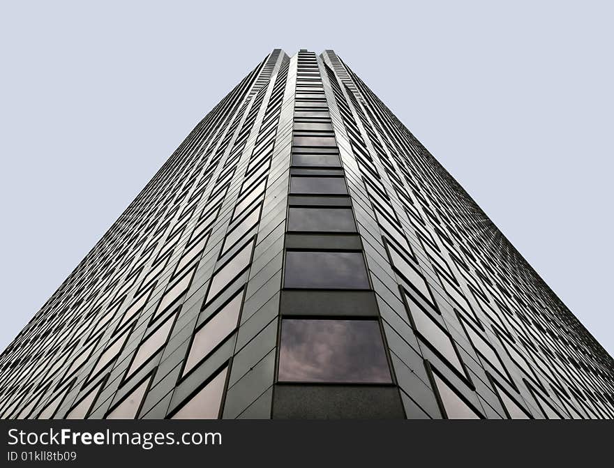 Towering Texas Skyscraper in Downtown Houston