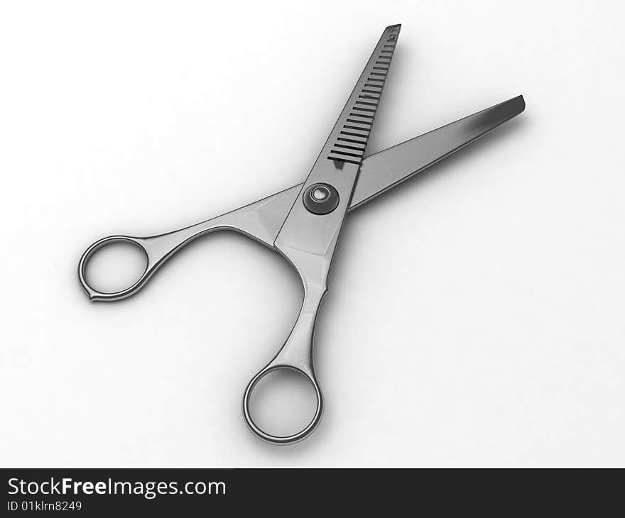 Metallic scissor