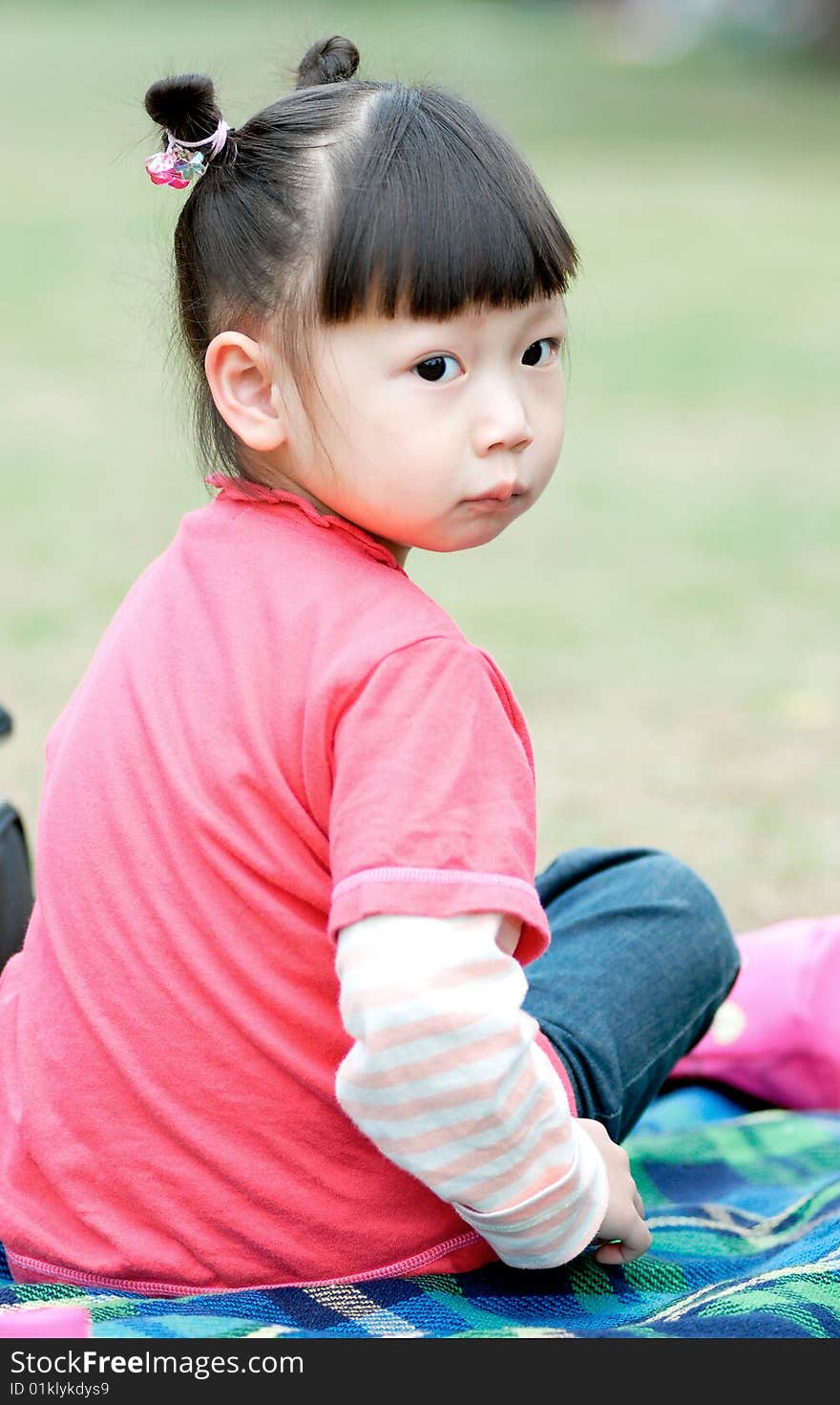 Bright picture of adorable chinese girl. Bright picture of adorable chinese girl