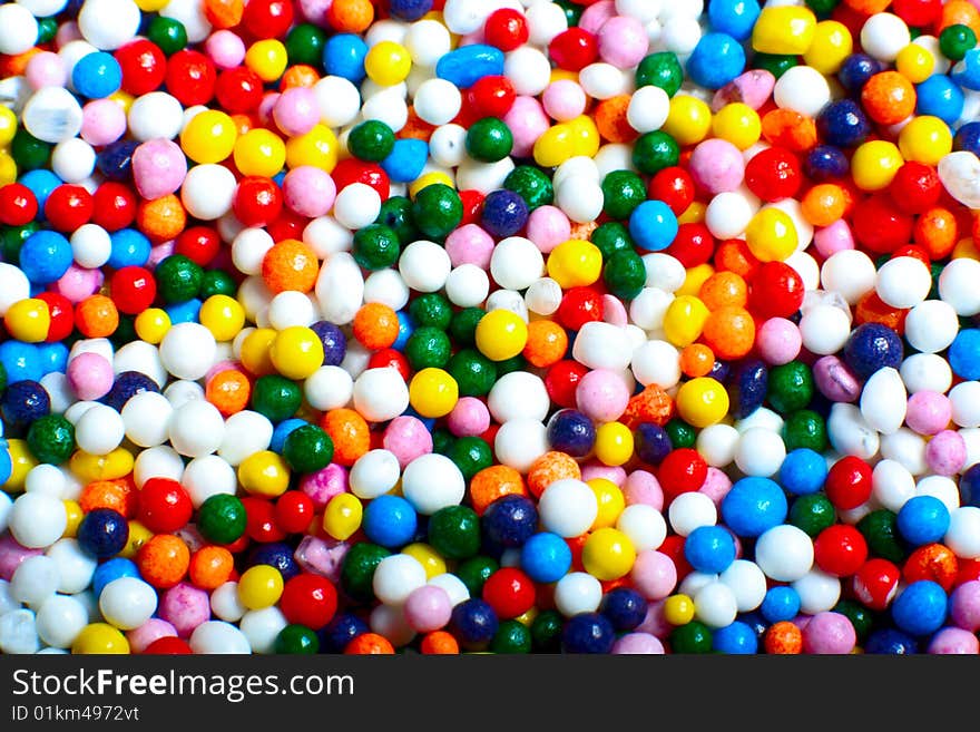 Colorful candy background