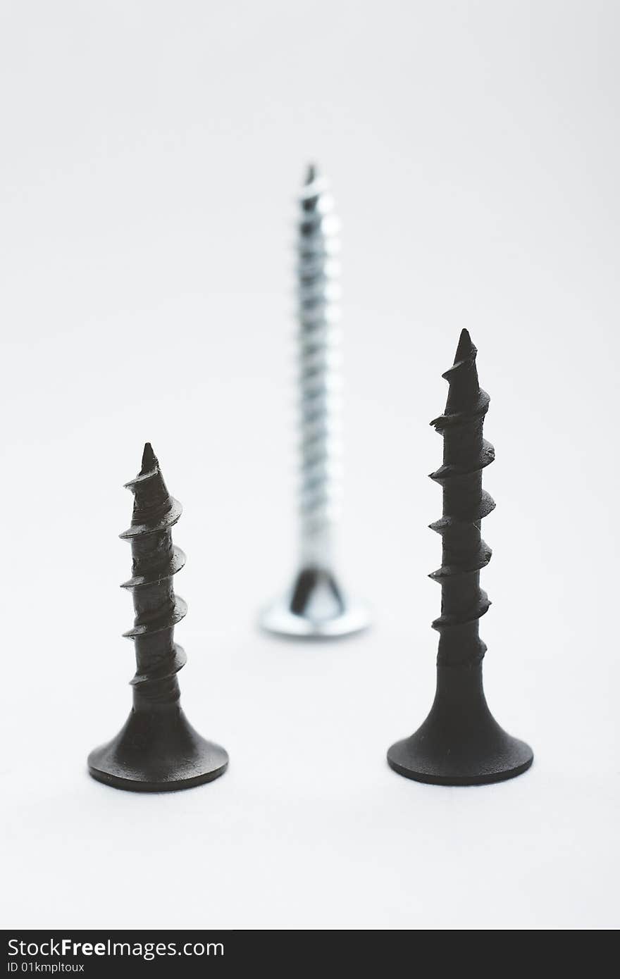 Three self drilling screws