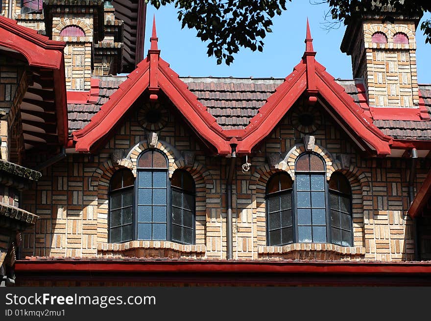 This photo is a glance of Hengshan Moller Villa Hotel, which in Shanghai Chian. This photo is a glance of Hengshan Moller Villa Hotel, which in Shanghai Chian.