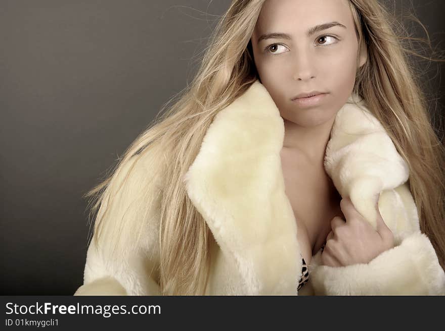 Woman In Fur