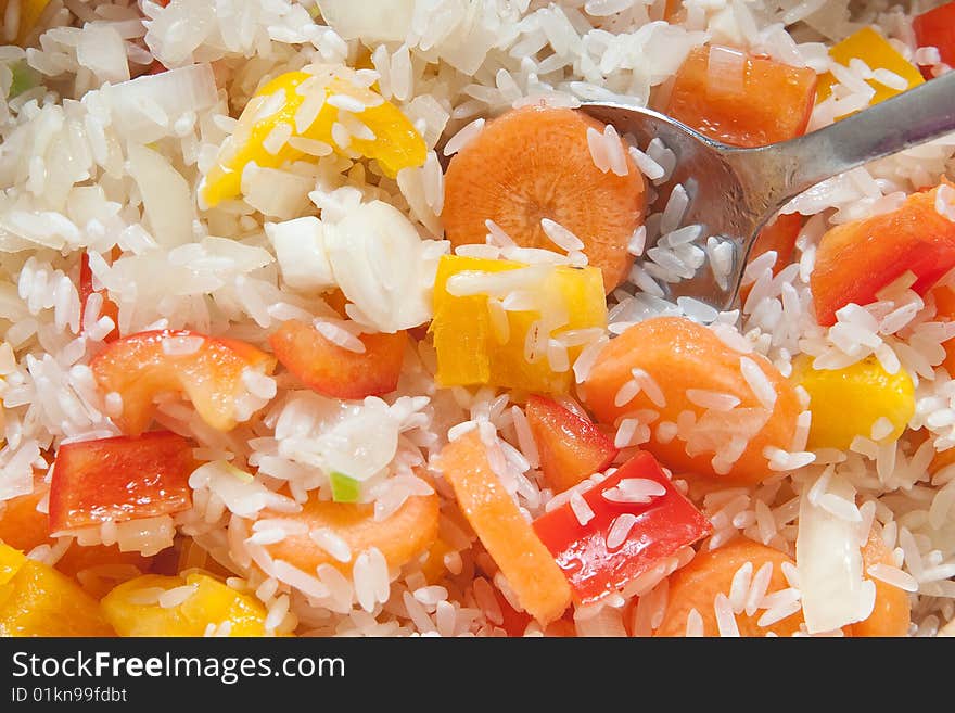 Vegetables And Rice