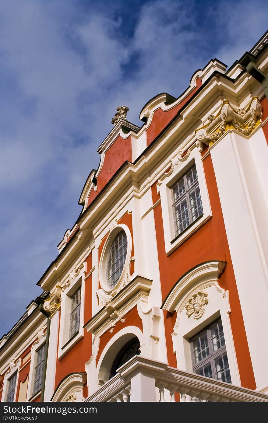 Baroque style palace in Kadriorg park