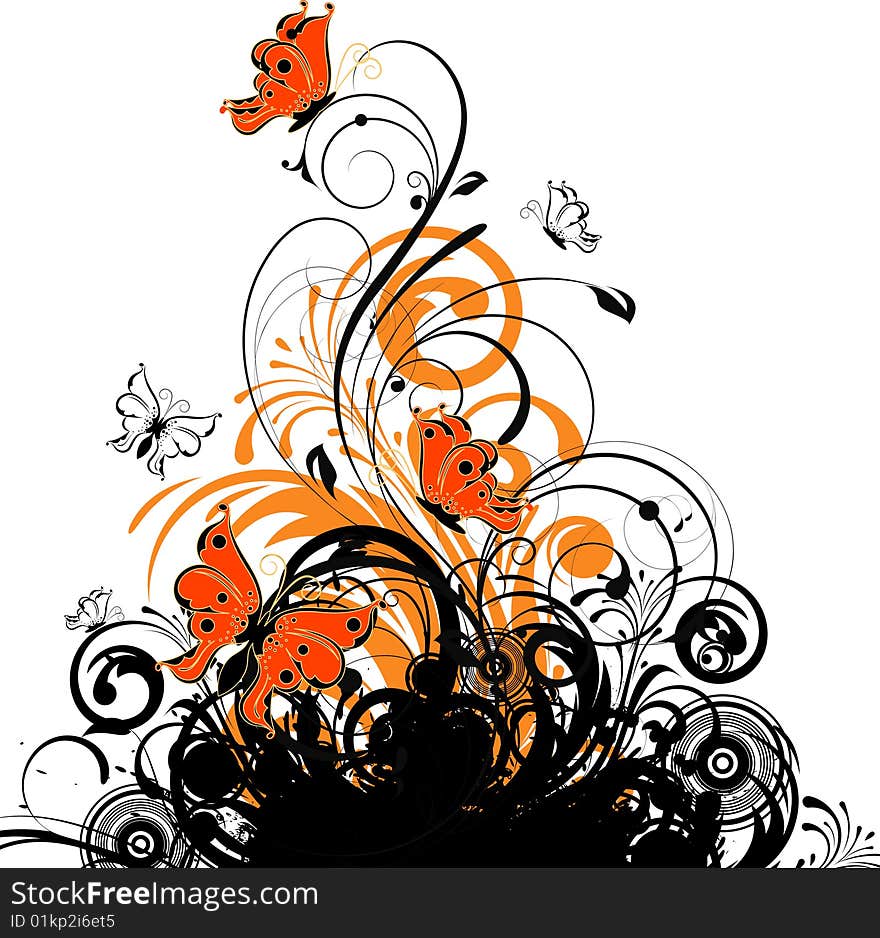 Abstract vector illustration for design. Abstract vector illustration for design.