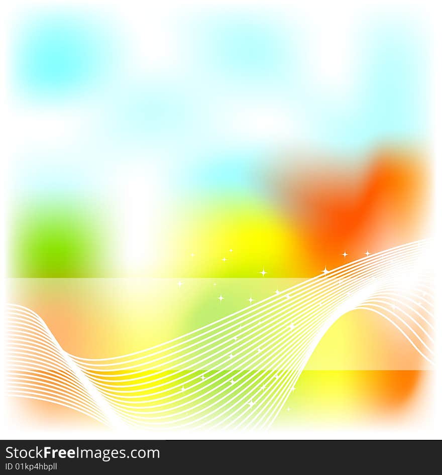 Abstract blurred background for designers with copy space