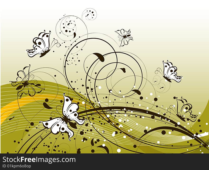 Abstract vector illustration for design. Abstract vector illustration for design.