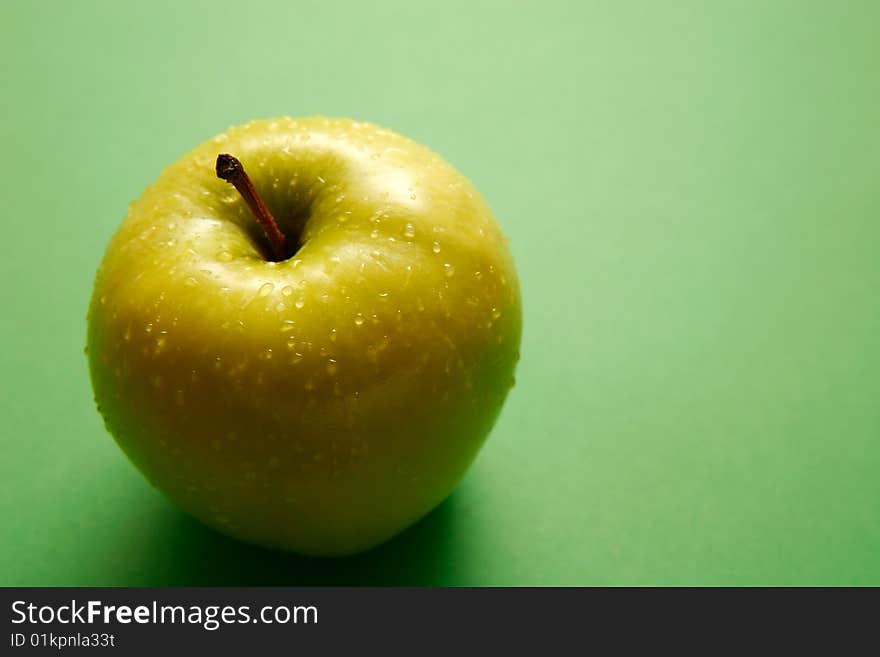 Fresh apple ready for a healthy food lifestyle