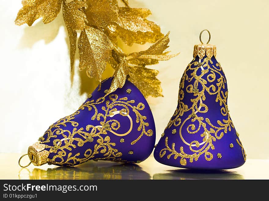 Violet celebration bells