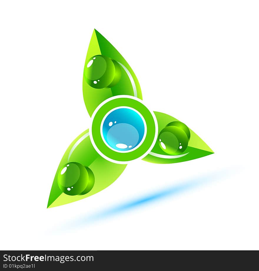 Abstract environmental symbol