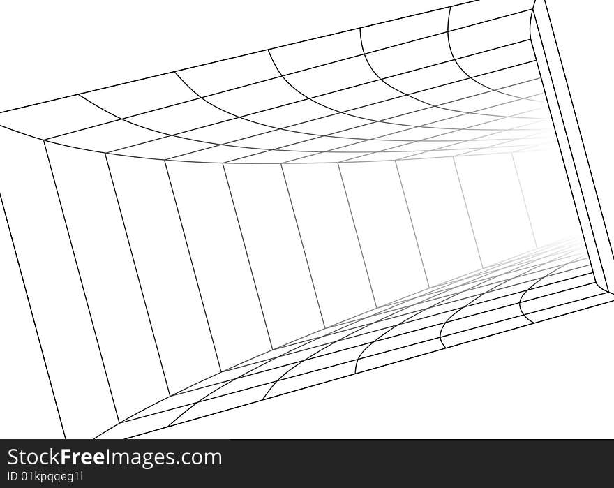 Tunnel draft in perspective protection. Tunnel draft in perspective protection