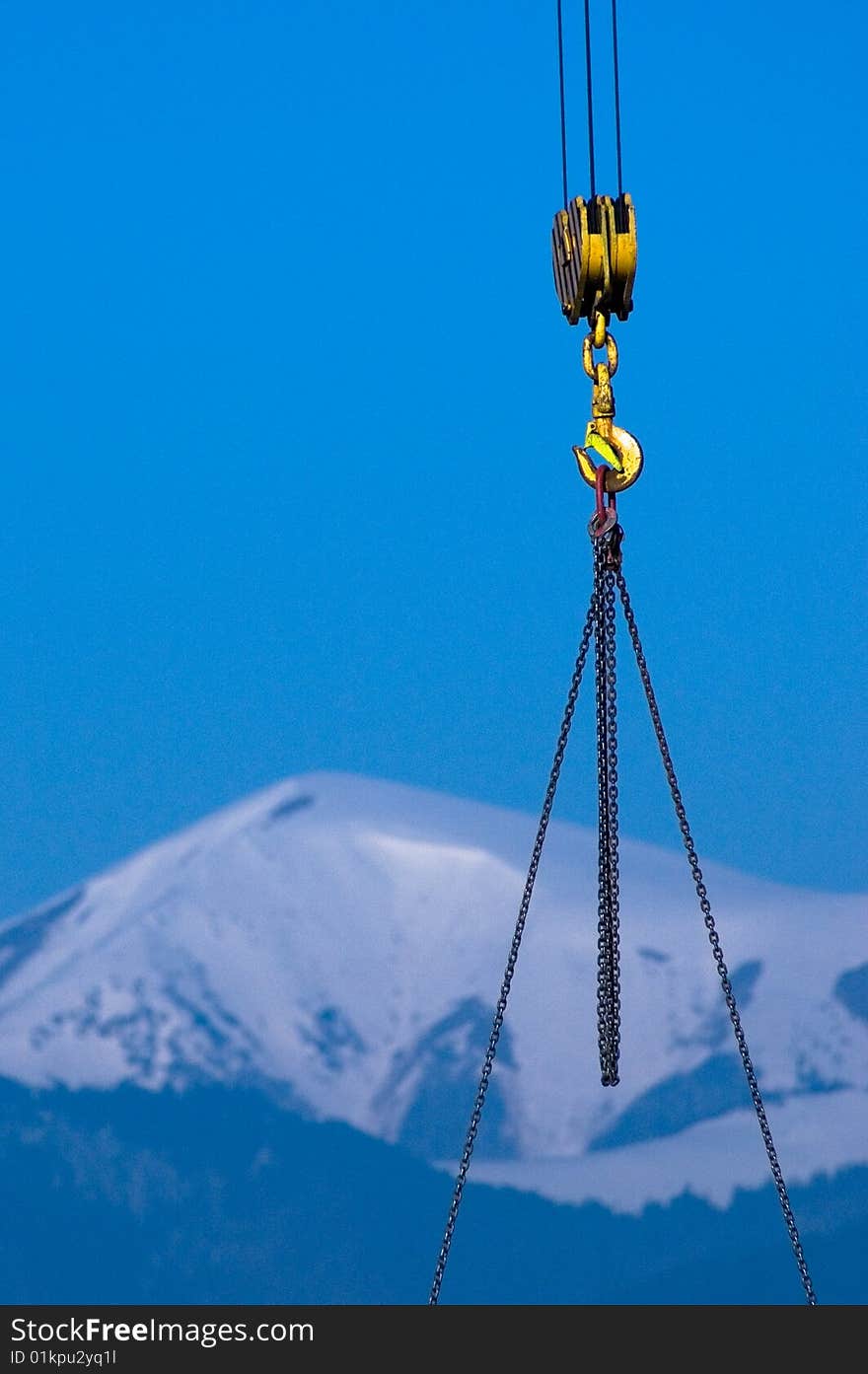 Cold crane hook