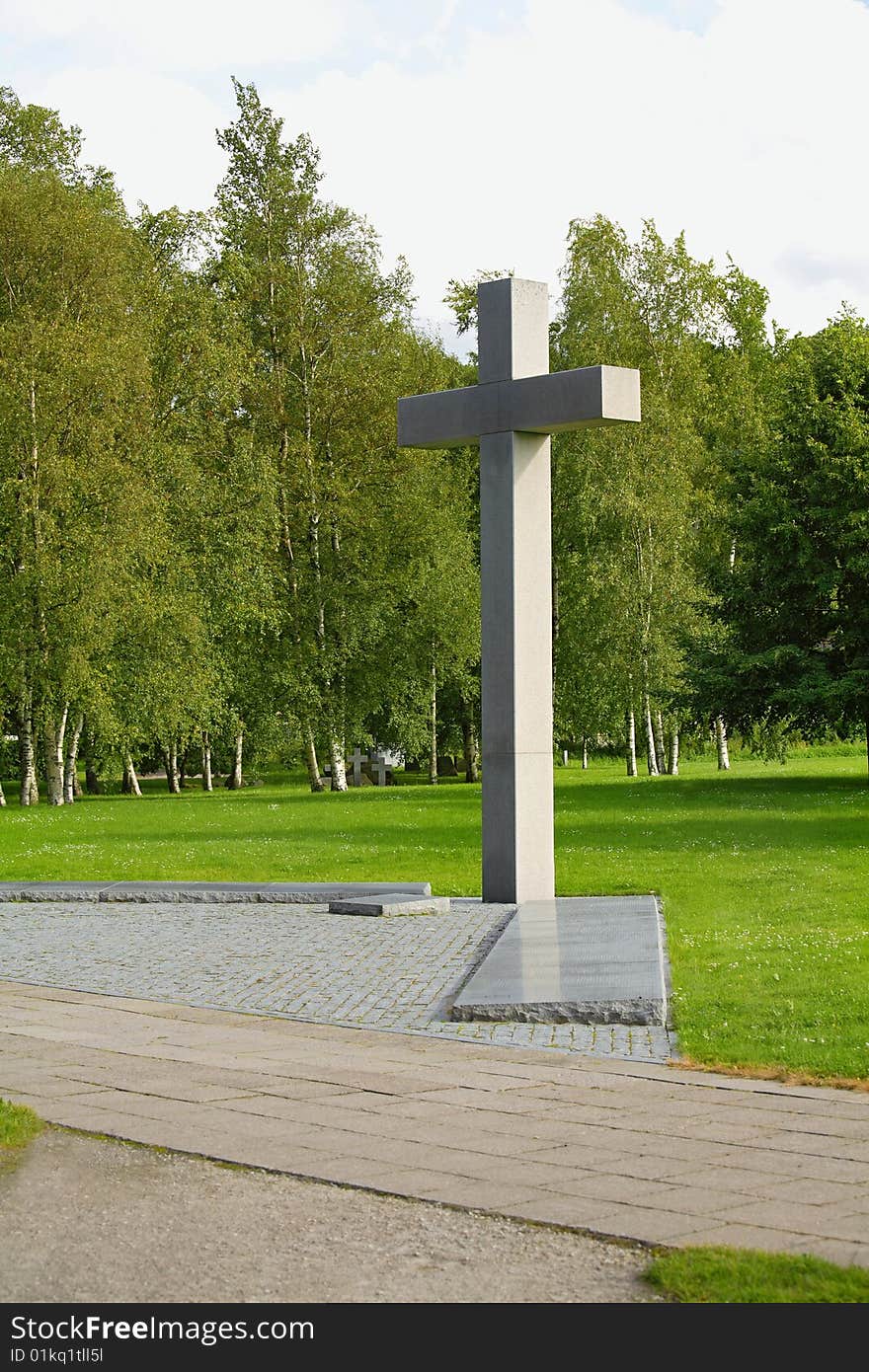 Germany Military Cemetery in Estonia. Germany Military Cemetery in Estonia