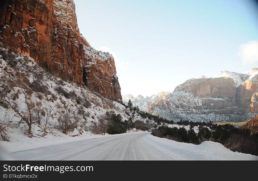 Zion Tunnel exit 2008 14