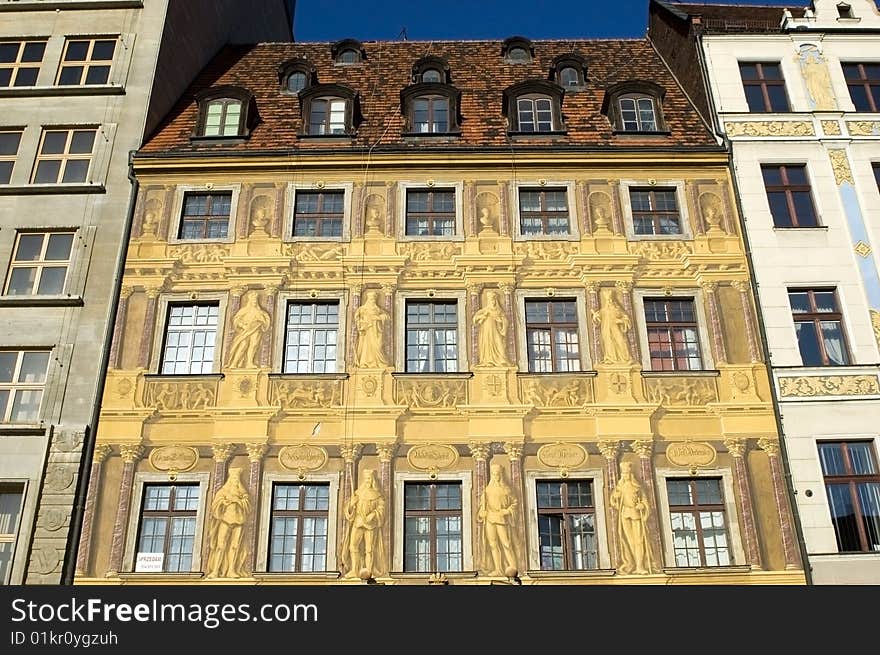 Tenement house in Poland