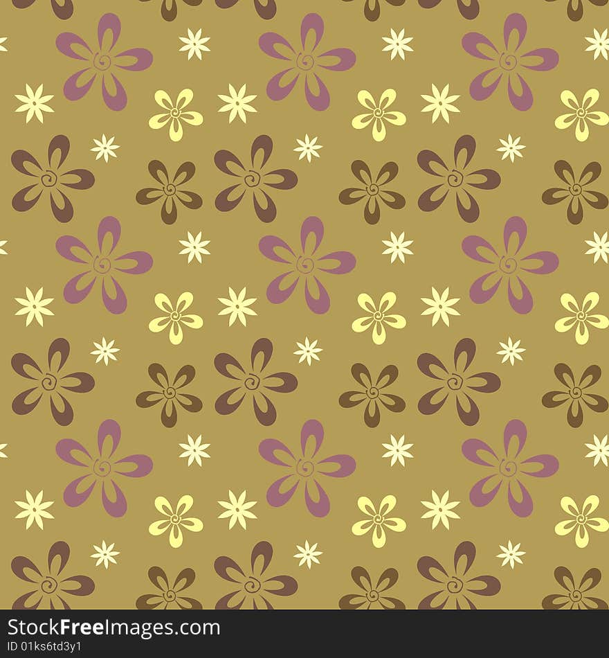 Floral background paper for use in web design or scrapbooking. Floral background paper for use in web design or scrapbooking