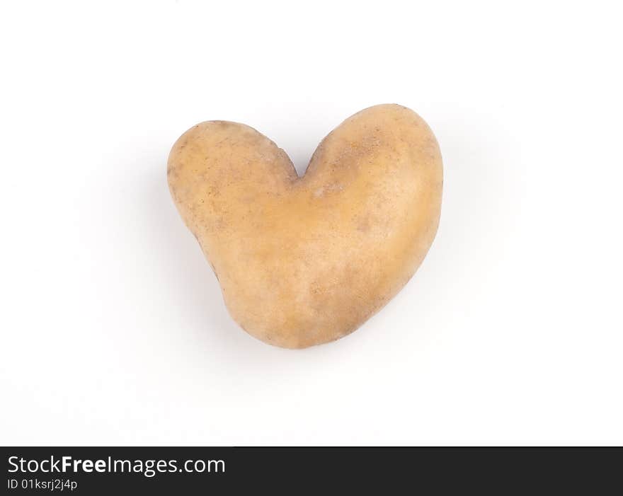 Heart shaped potato