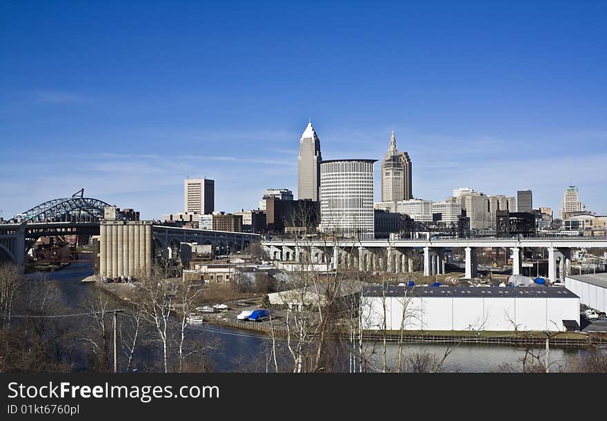 Skyline of Cleveland