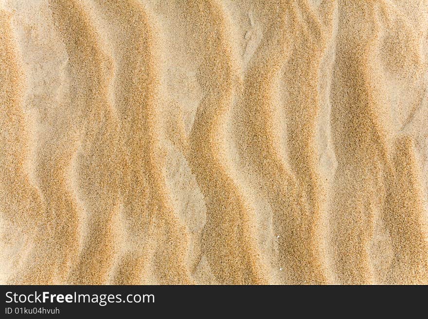 Beautiful sand background in Palanga, Lithuania