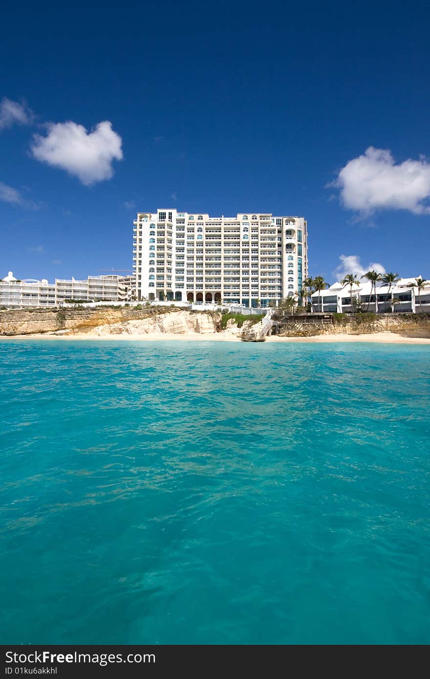 A picture of resort on St Maarten (dutch Antilles). A picture of resort on St Maarten (dutch Antilles)