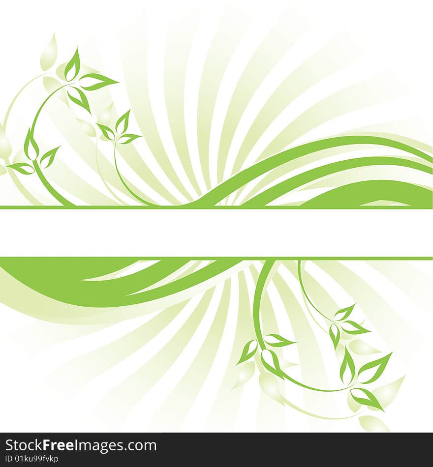 Abstract flower background