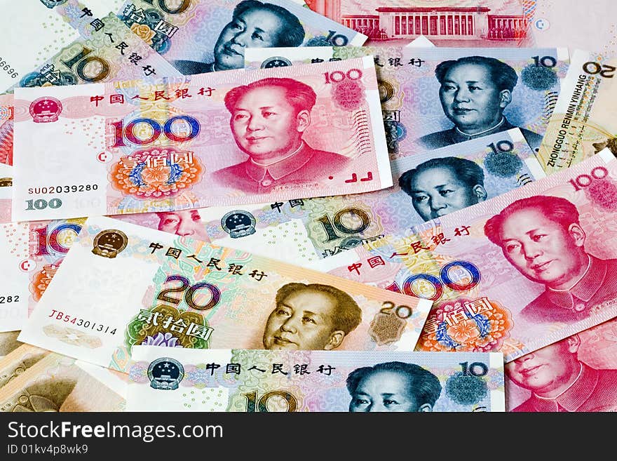 Chinese currency notes