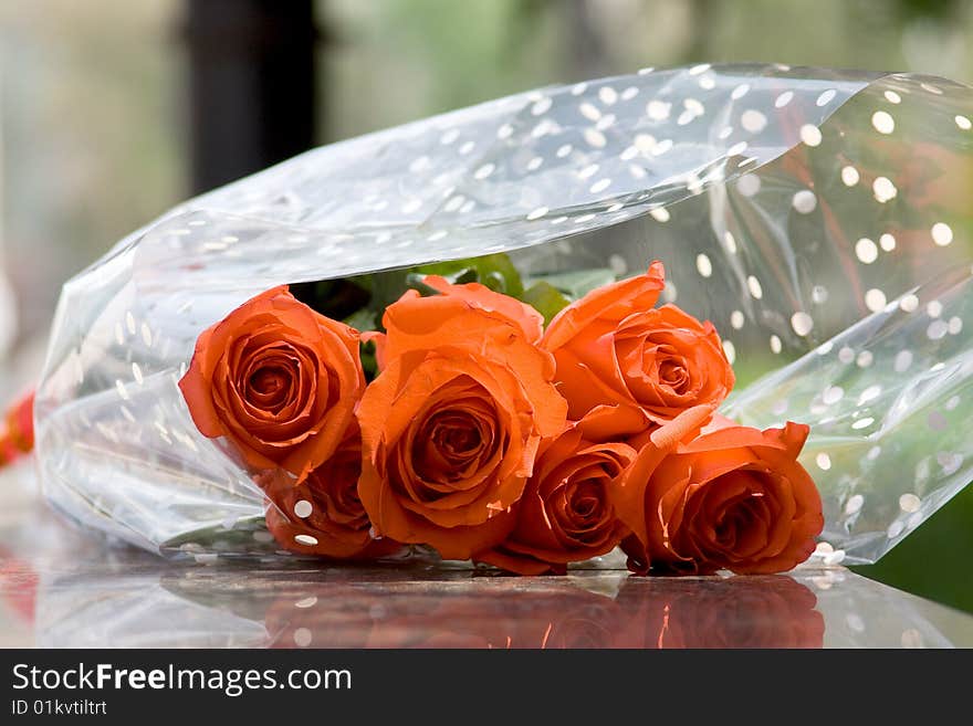 Bouquet Of Red Roses