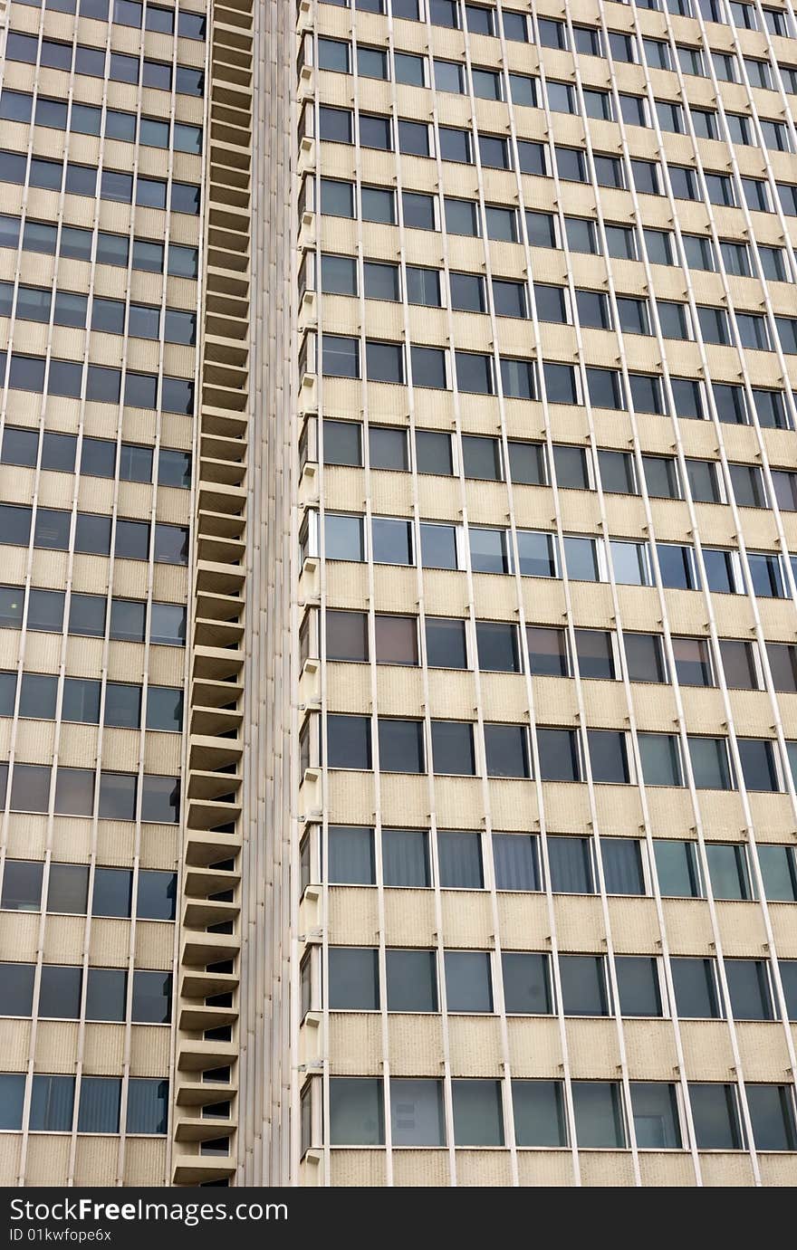 Facade of an office building