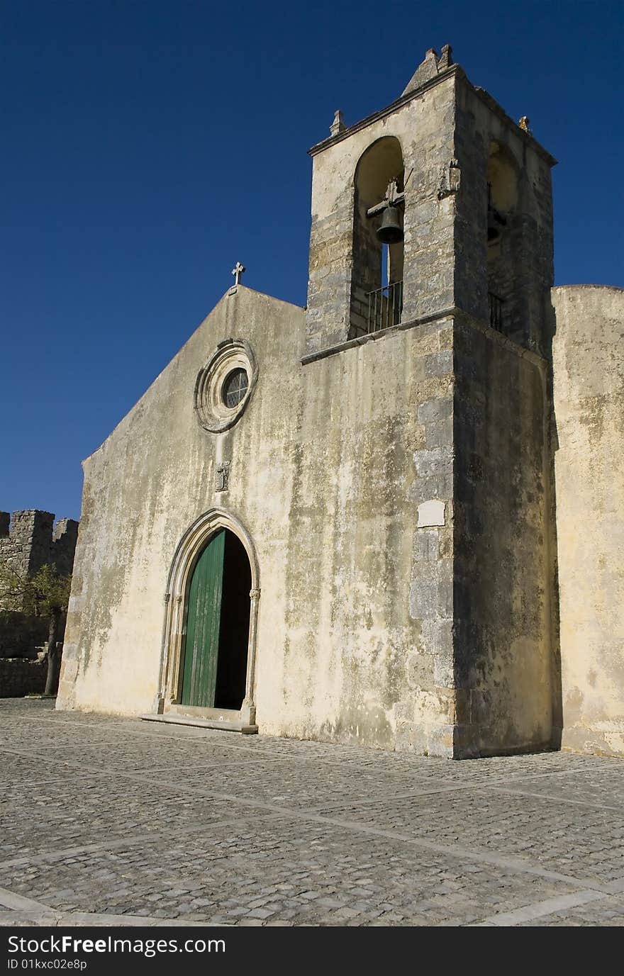 Old medieval church in Monte-mor Velho - Portugal