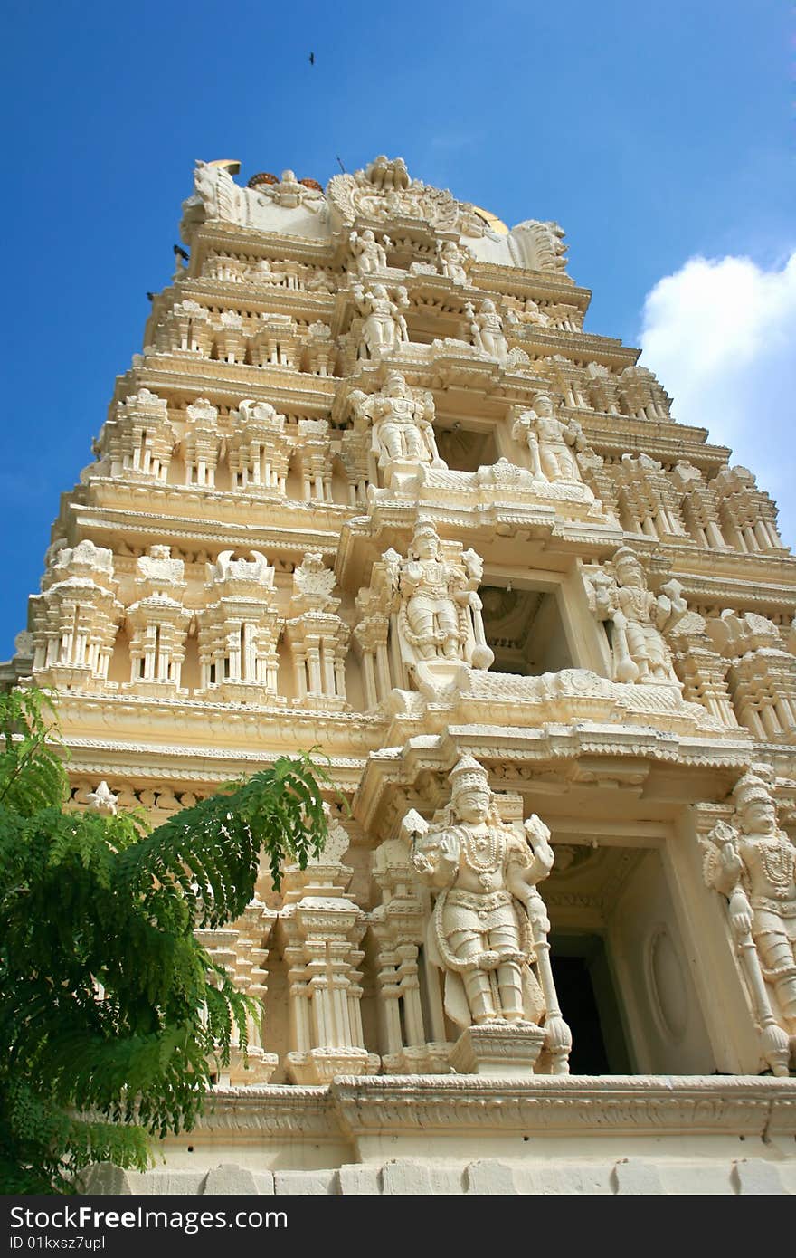 The temple inside the famous Mysore Palace