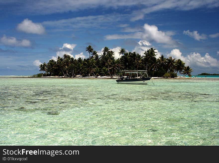 Boat at Paradise Island